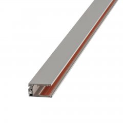 GEP 810 Alu Halteprofil f�r Glasscheiben 2m f�r 8-10mm Glasst�rke