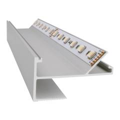 VTL Aluprofil 2m zum Bau einer Lichtvoute f�r max. 18mm LED-Stripes, Alu-silber