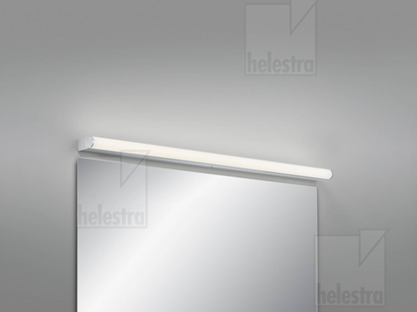 PONTO-S Spiegelleuchte 900mm, chrom, CCT 3000K+4000K, IP44