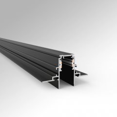 IN48 TRACK Trockenbau-Einbaustromschiene 48V, 2000mm, schwarz