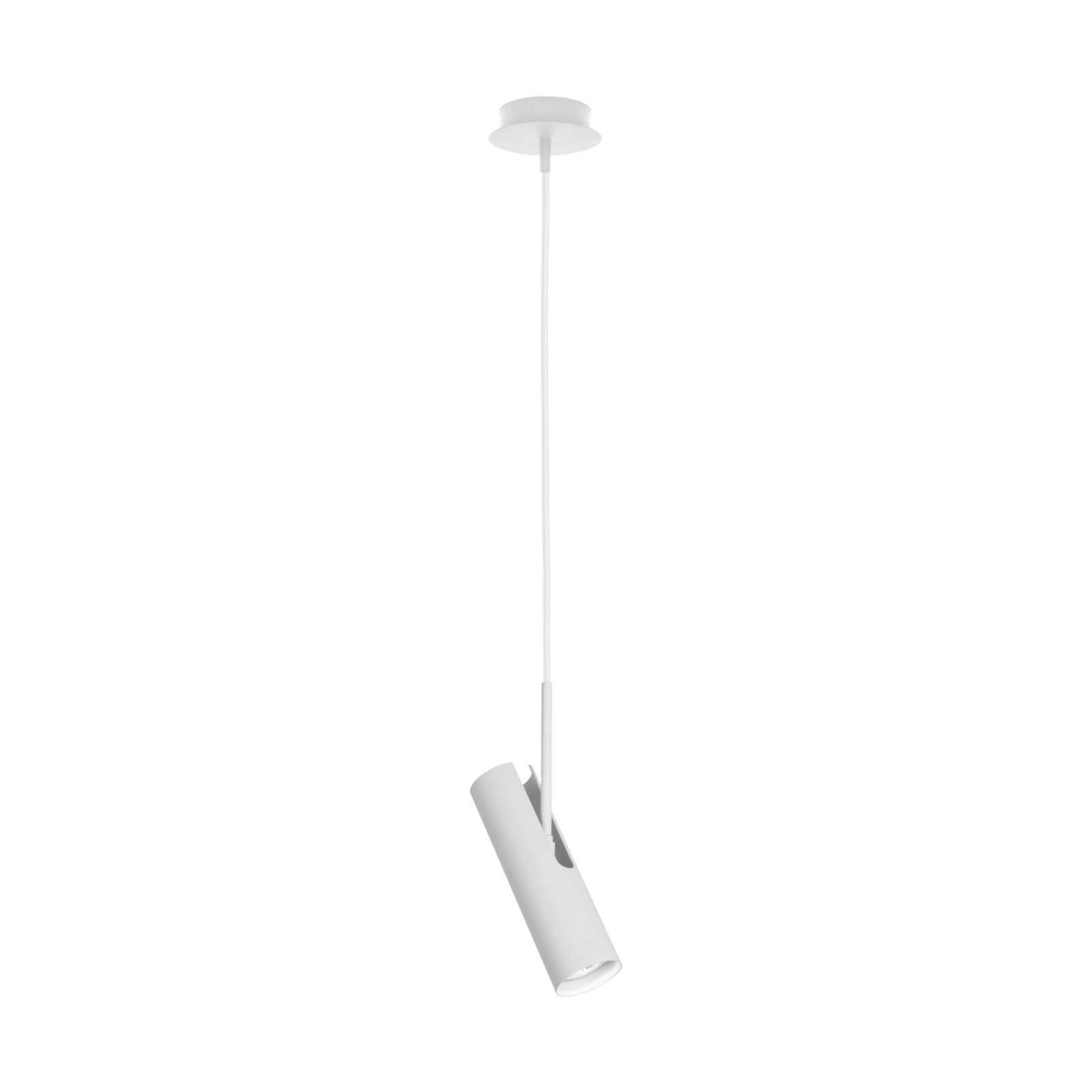 Pendel-/H�ngespot wei�, dreh-schwenkbar f�r 1x GU10 max. 28W, 3m