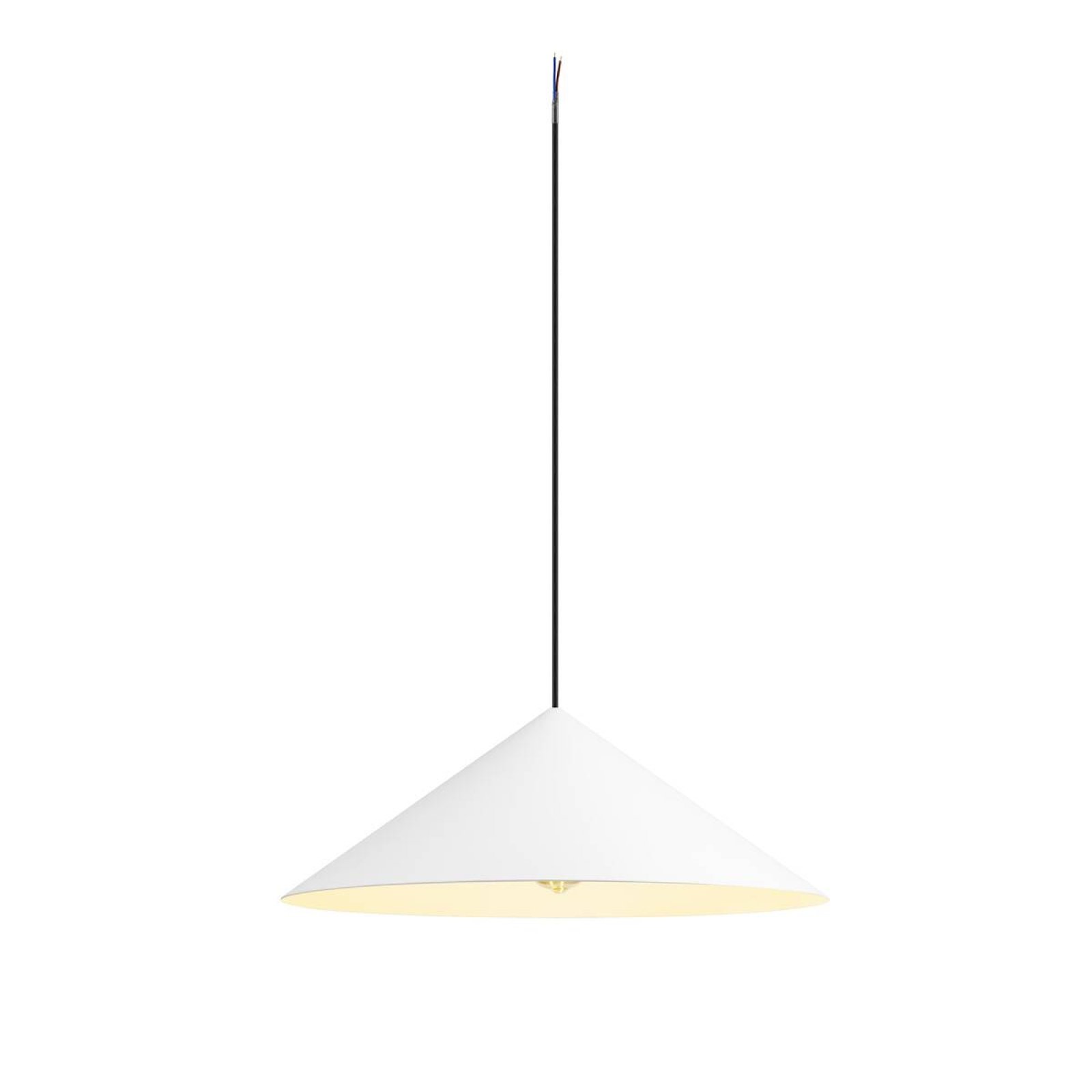 Pendelleuchte wei� MAGICO 55 f�r 1-Phasen-/3-Phasen-Schienensysteme, E27