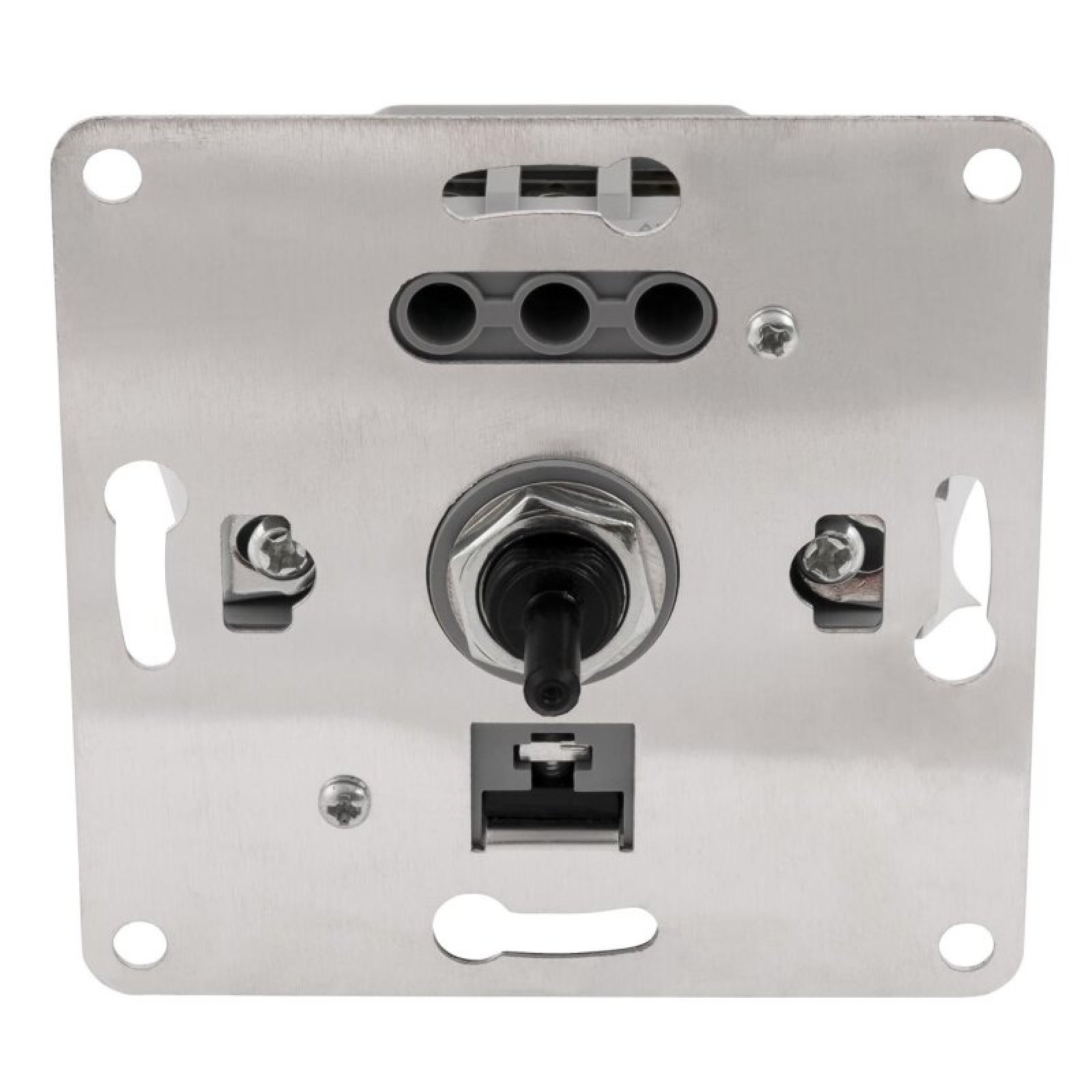 Phasenabschnittsdimmer 5W-300W inkl. wei�er Abdeckung mit Drehknopf