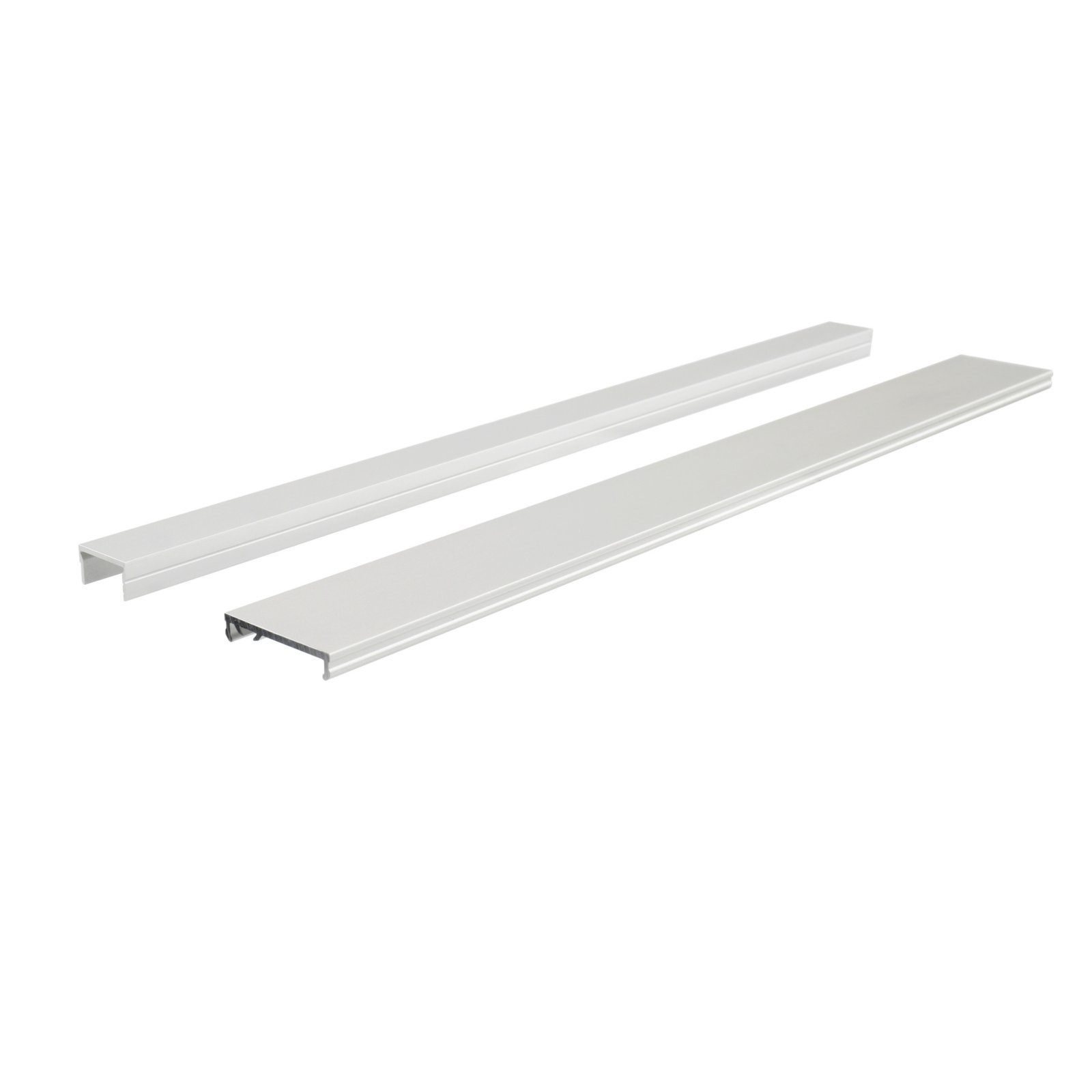 Profil Blindabdeckung Plano ES & MS Uplight alu eloxiert