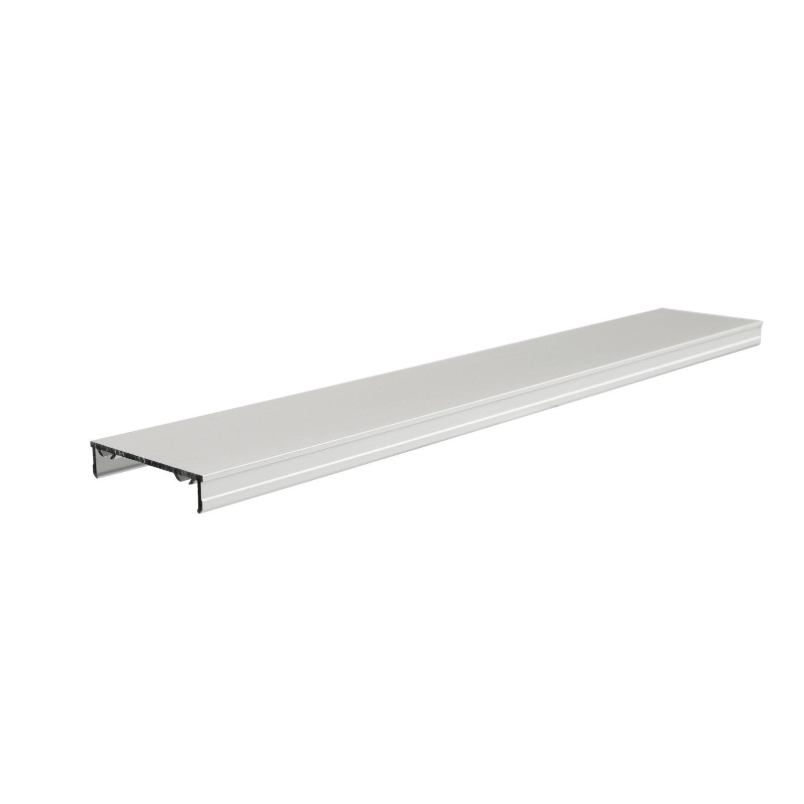 Profil Blindabdeckung Plano MS Downlight alu eloxiert