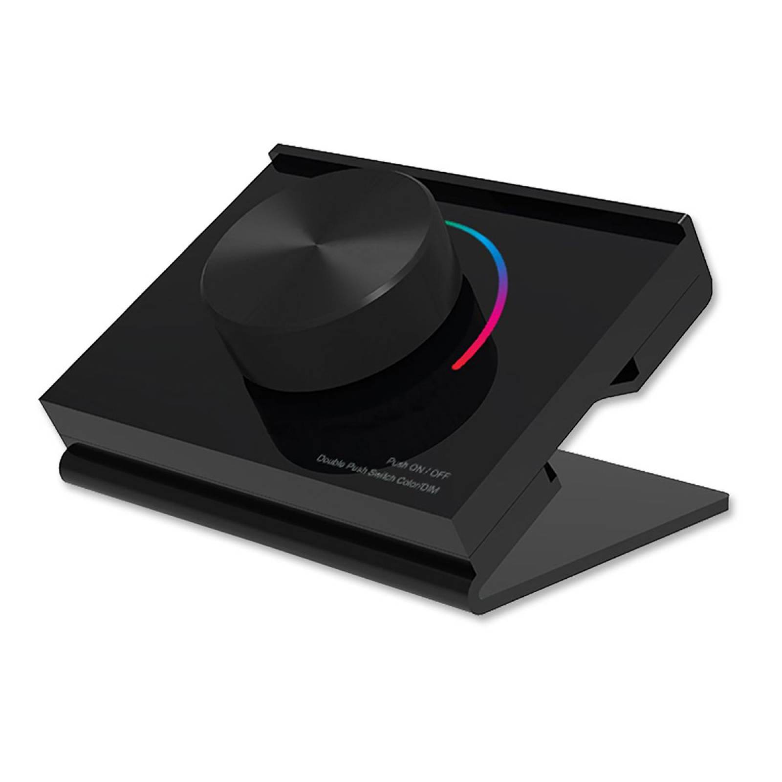 RGB 1 Zonen Tisch-Fernbedienung Sys-Pro schwarz, f�r RGB-LED-Stripes