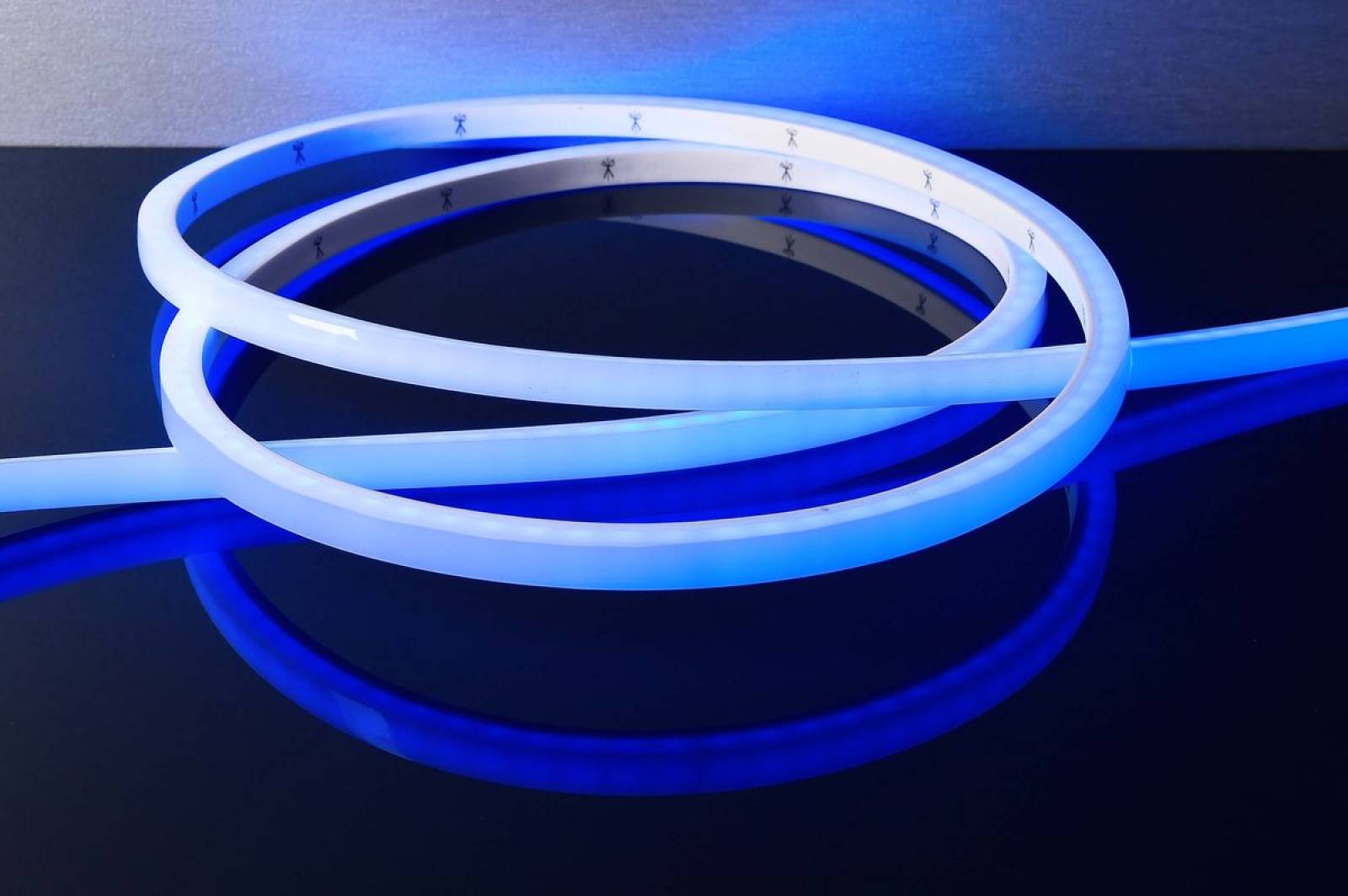 RGB Flexibler LED Stripe 5m 43W, D Flex Line Top-View IP68, 10mm breit