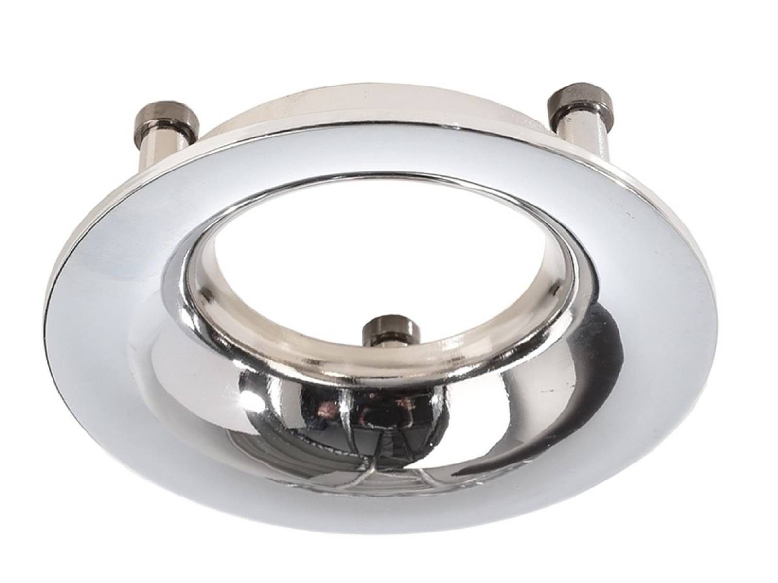 Reflektor Ring Chrom f�r Serie Uni II Silber, Durchmesser=82mm x H�he 26mm