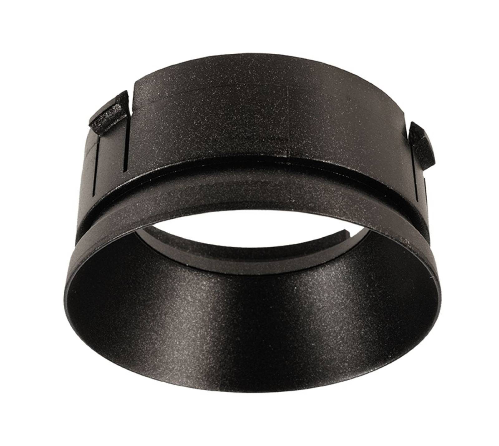 Reflektor Ring Wei� f�r Serie Can Schwarz, Kunststoff, D=57mm IP20