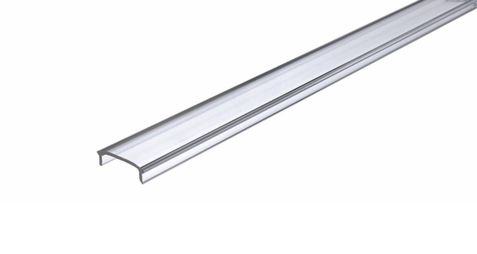 Reprofil Abdeckung F-01-15, klar 95% Transmission, 2000 mm, Flach