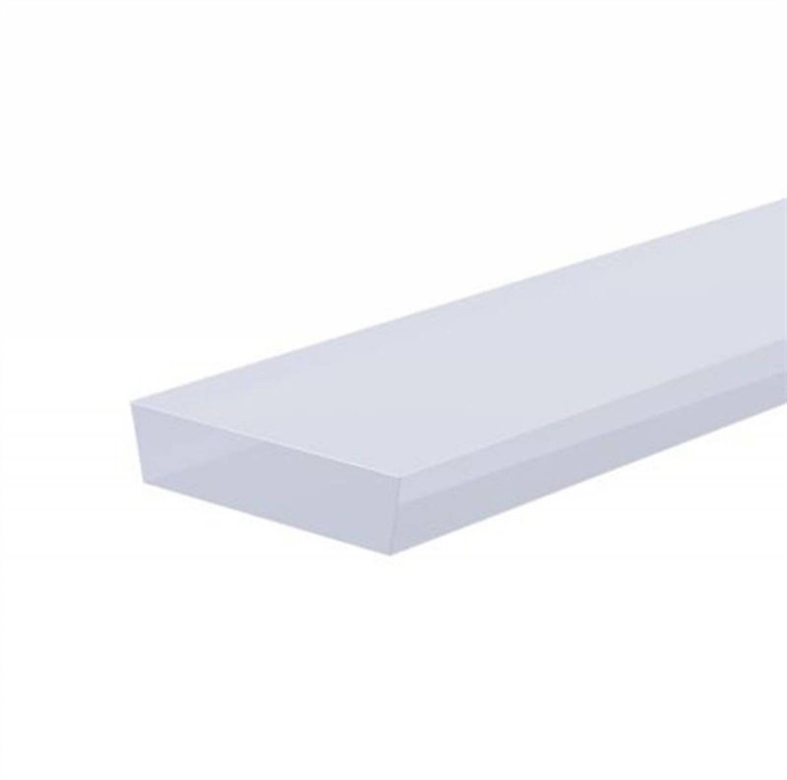 Reprofil, Abdeckung I-01-12, Kunststoff, milchig 40% Transmission, L�nge: 3000 mm