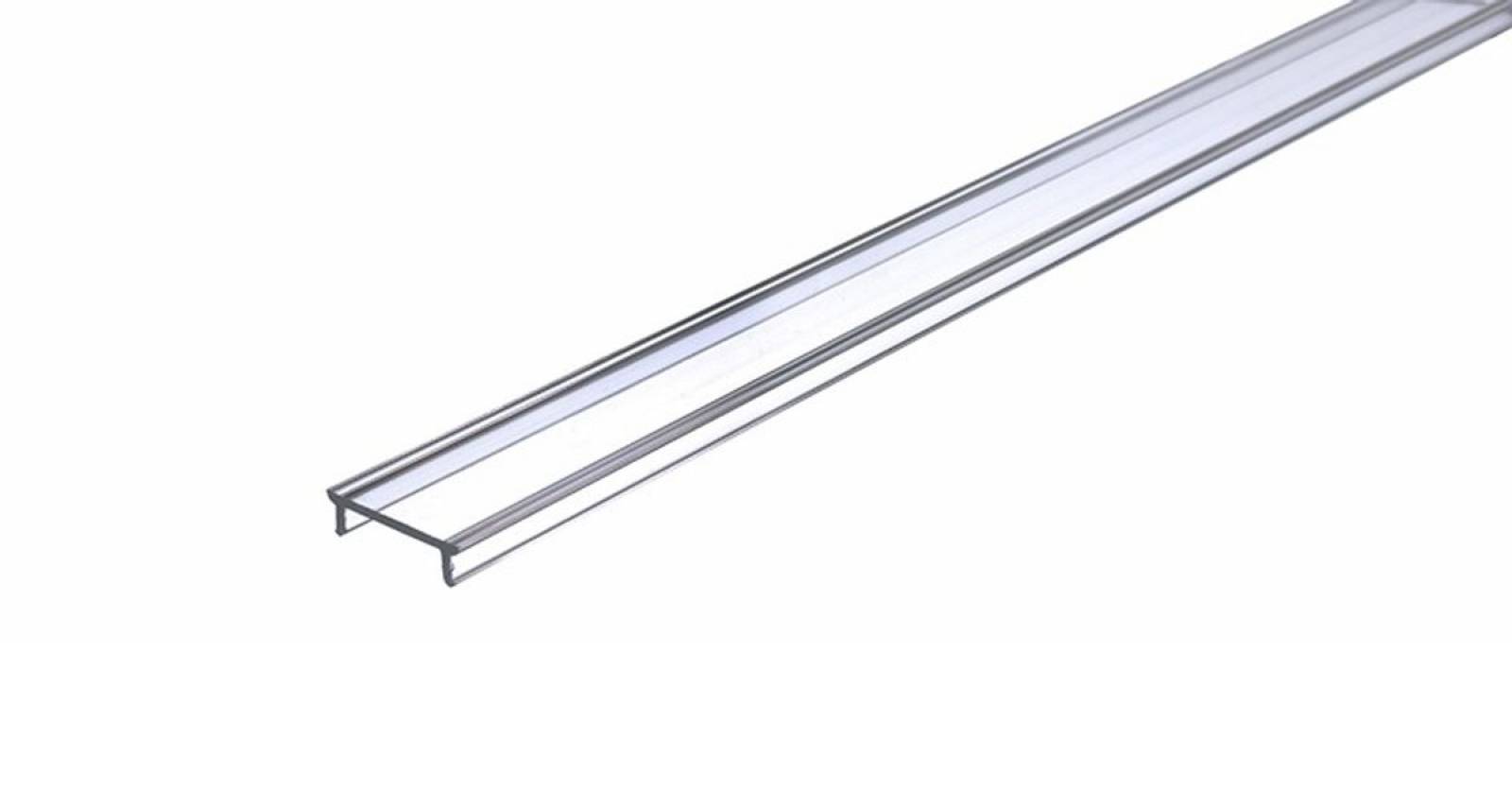 Reprofil Abdeckung P-01-12, klar 95% Transmission, 1000 mm, Plan