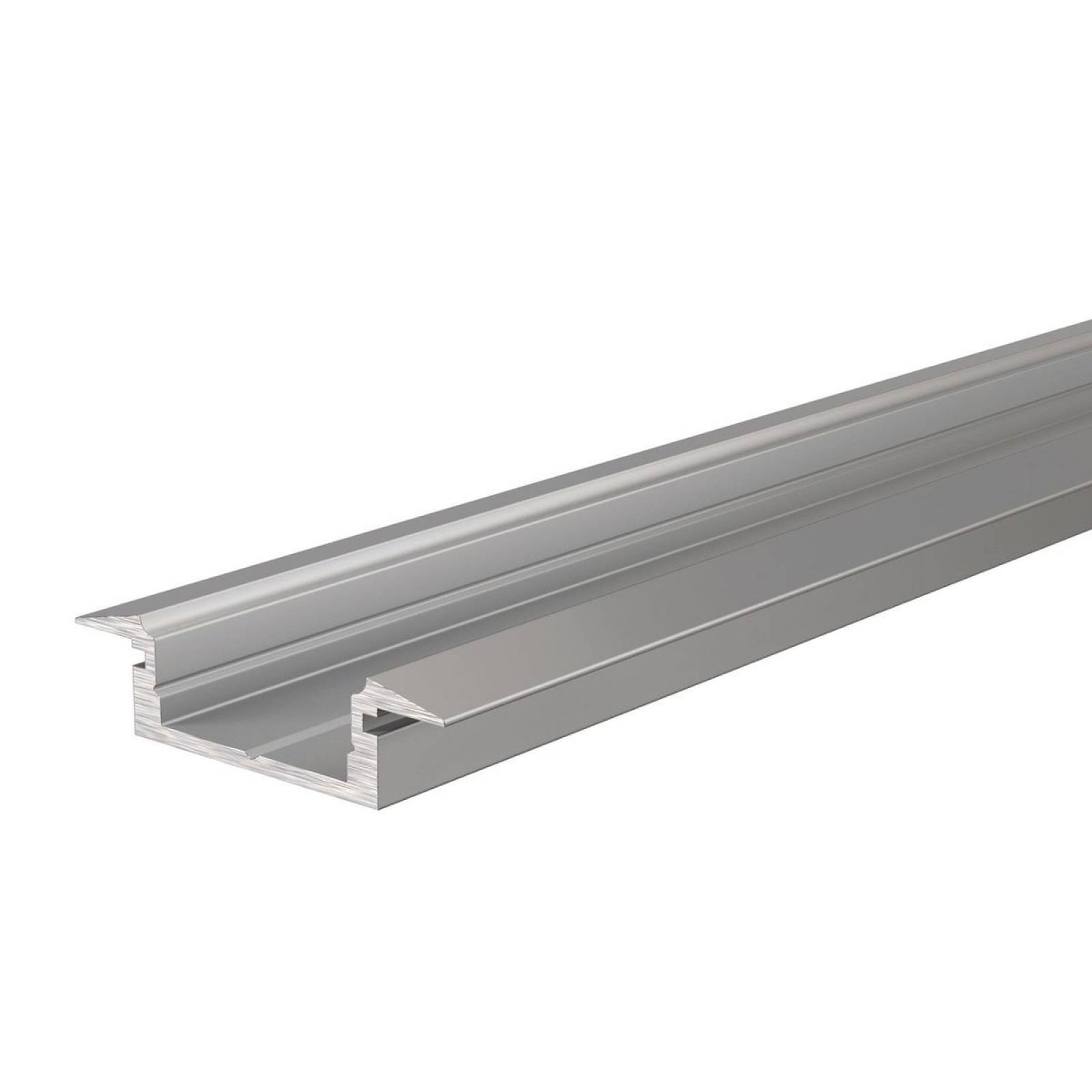 Reprofil ET-01-12 flaches T-Reprofil f�r 12 - 13,3 mm LED Stripes, Alu eloxiert, 2000 mm