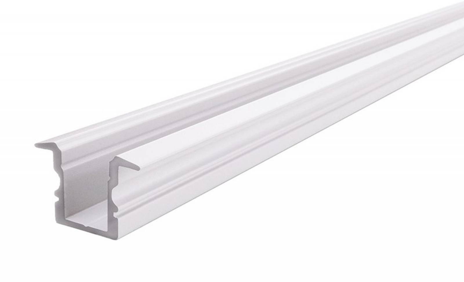 Reprofil ET-02-08 hohes T-Reprofil f�r 8 - 9,3 mm LED Stripes, Wei�-matt, 2000 mm