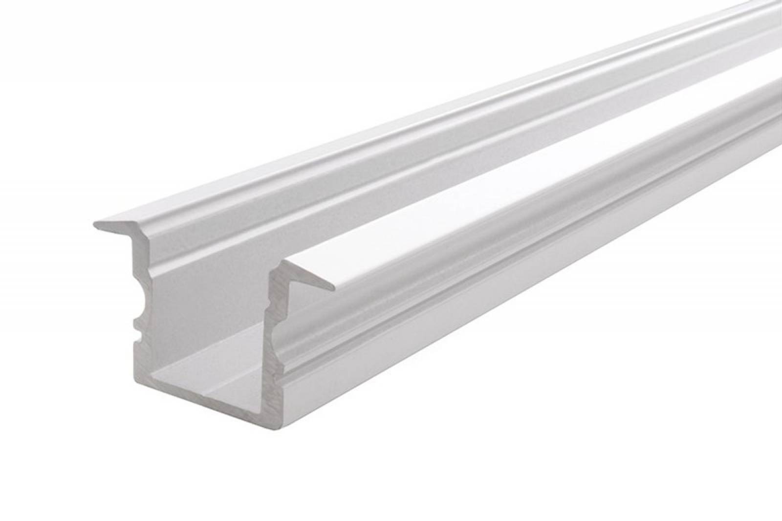 Reprofil ET-02-10 hohes T-Reprofil f�r 10 - 11,3 mm LED Stripes, Wei�-matt, 2000 mm