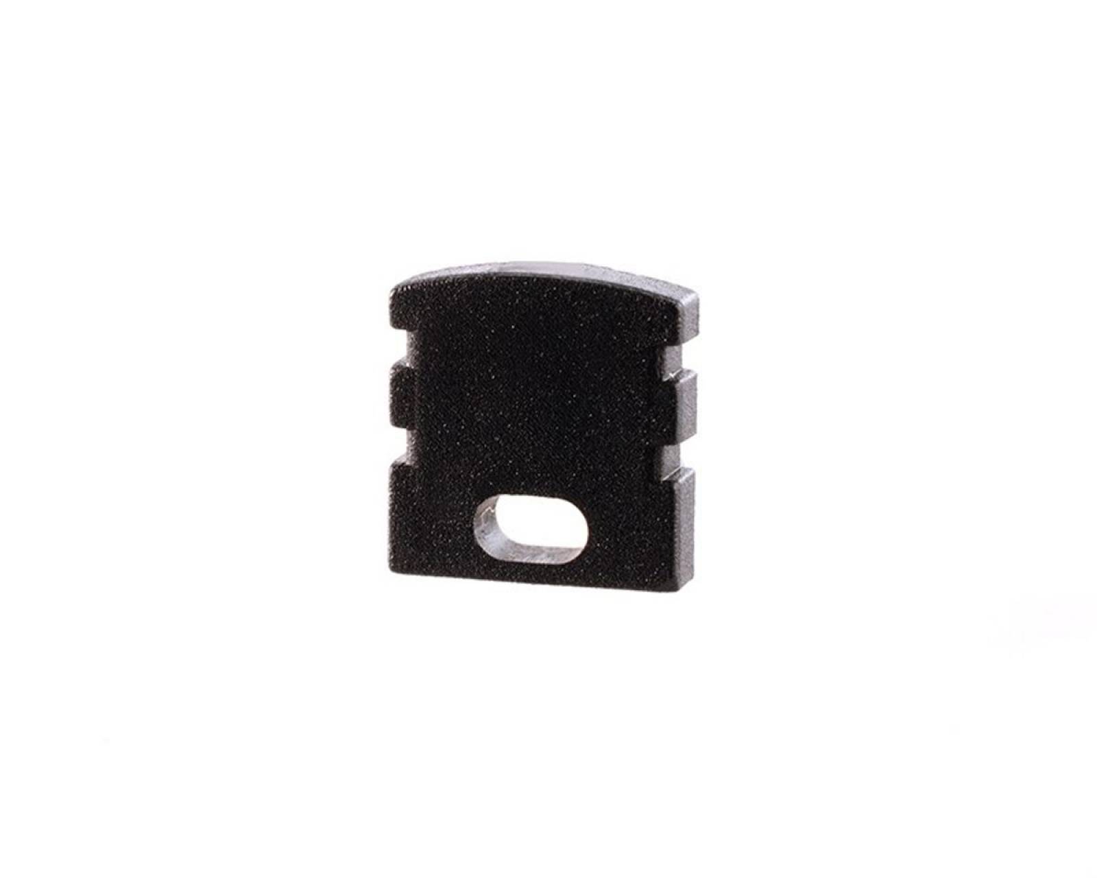 Reprofil Endkappe F-AU-02-05, Schwarz, 2 St�ck, Flach