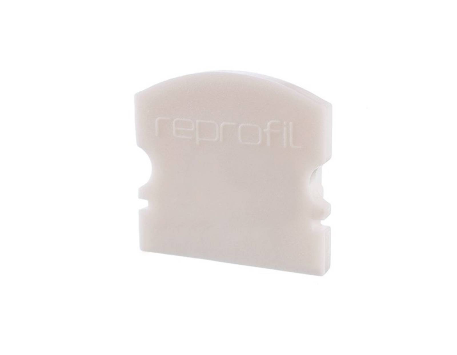 Reprofil Endkappe F-AU-02-12, Wei�, 18 mm, Flach