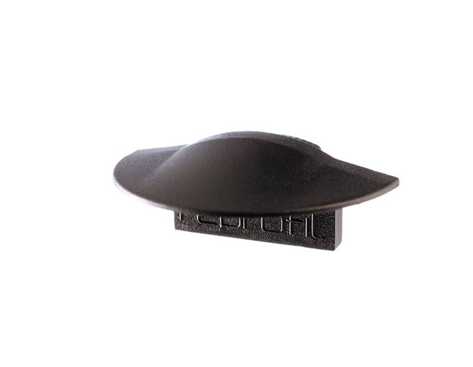 Reprofil Endkappe F-ET-01-08, Schwarz, 23 mm, Flach
