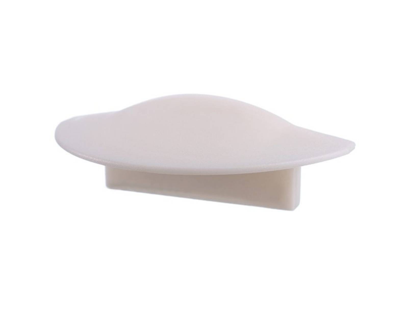 Reprofil Endkappe F-ET-01-12, Wei�, 27 mm, Flach
