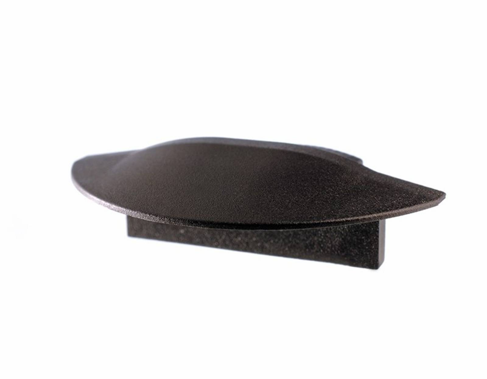 Reprofil Endkappe F-ET-01-15, Schwarz, 30 mm, Flach