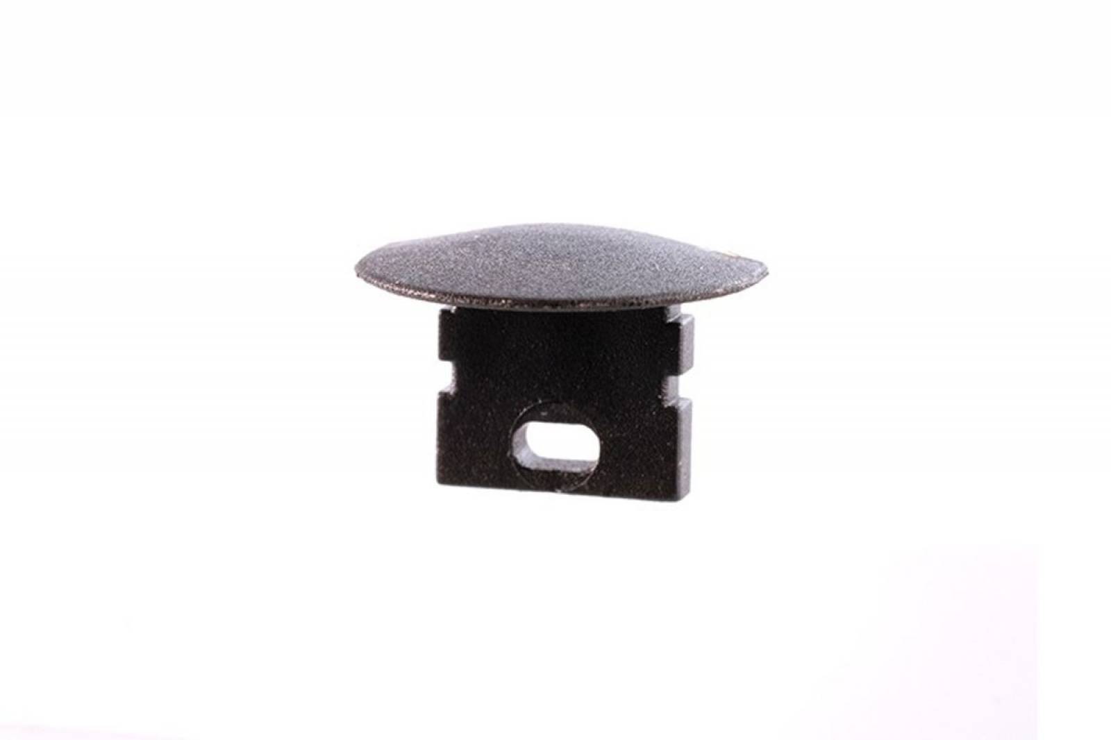 Reprofil Endkappe F-ET-02-05, Schwarz, 2 St�ck, Flach
