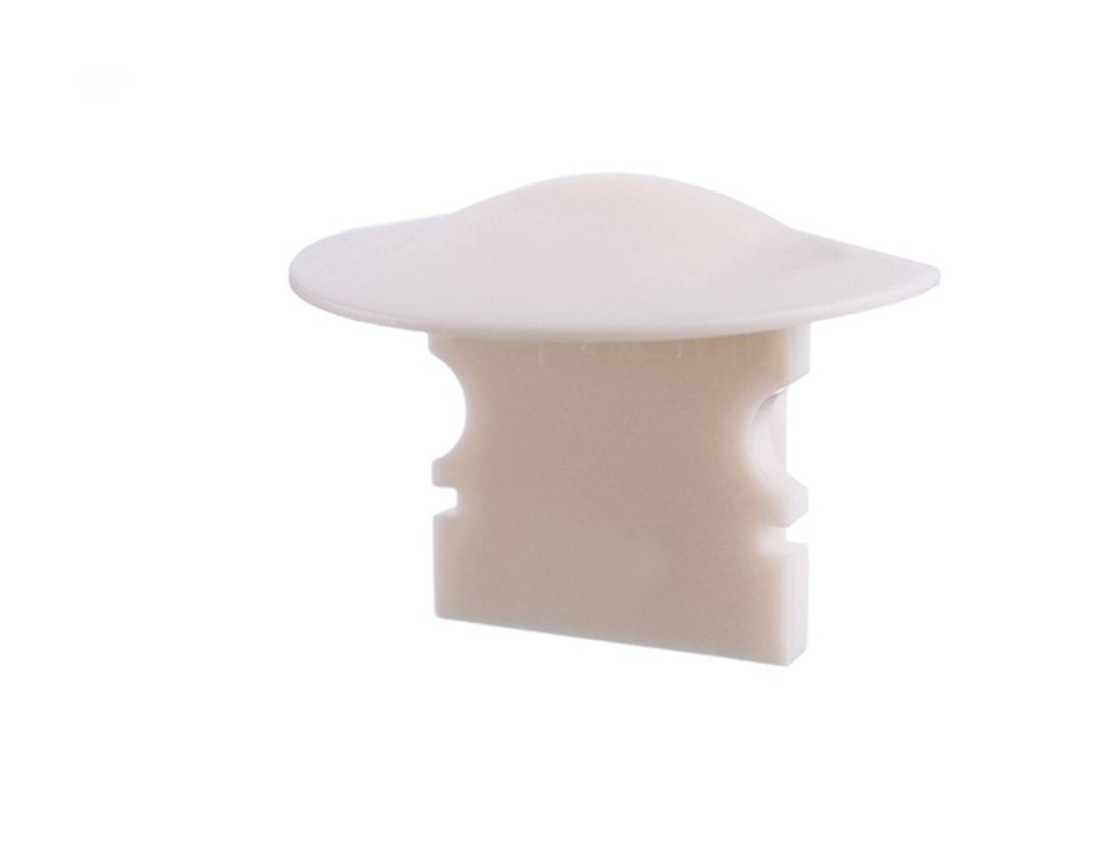 Reprofil Endkappe F-ET-02-08, Wei�, 23 mm, Flach