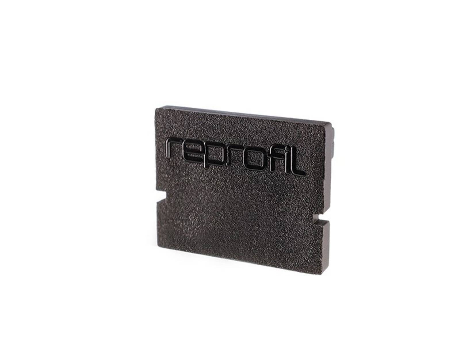 Reprofil Endkappe H-AU-01-08, Schwarz, 14 mm, Hoch