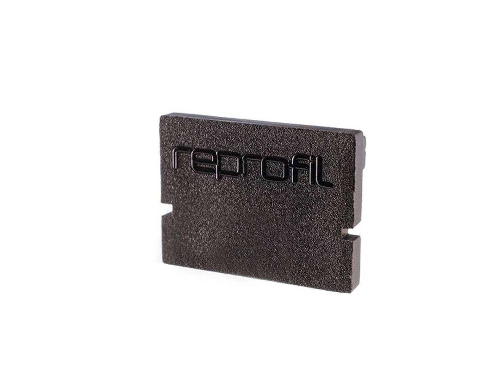 Reprofil Endkappe H-AU-01-10, Schwarz, 16 mm, Hoch