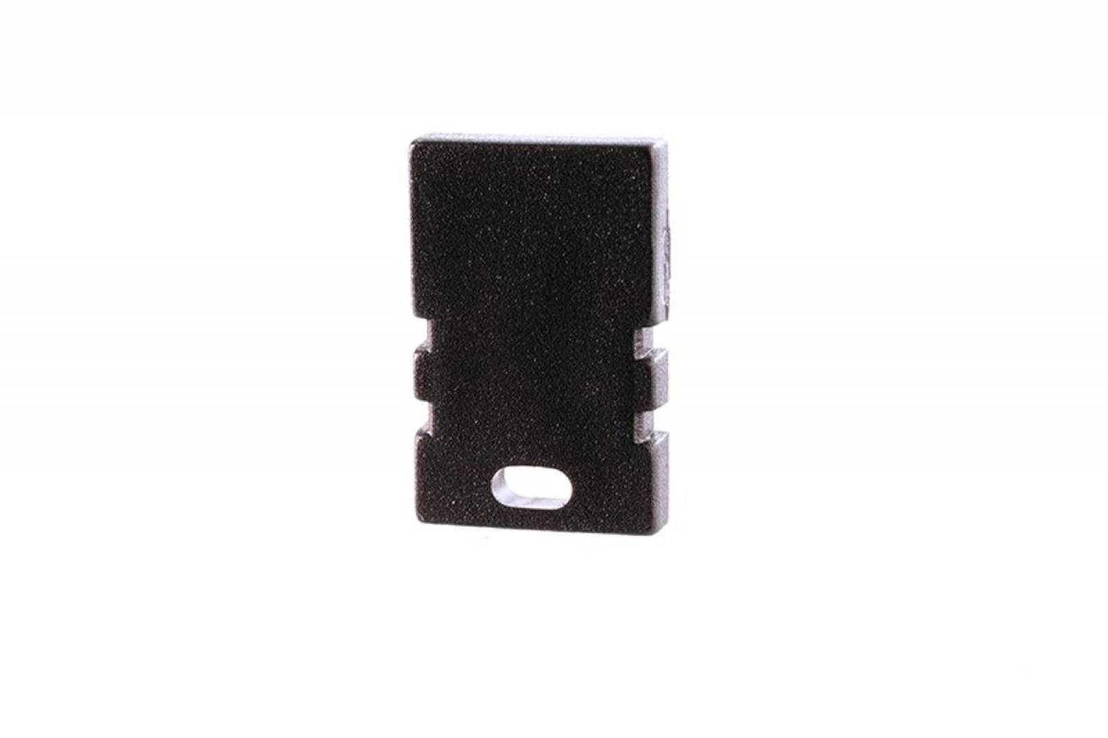 Reprofil Endkappe H-AU-02-05, Schwarz, 2 St�ck, Hoch
