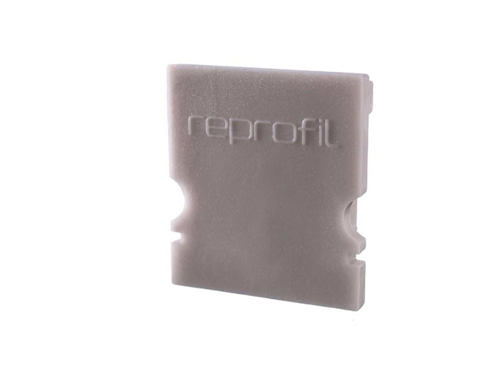 Reprofil Endkappe H-AU-02-12, Grau, 18 mm, Hoch