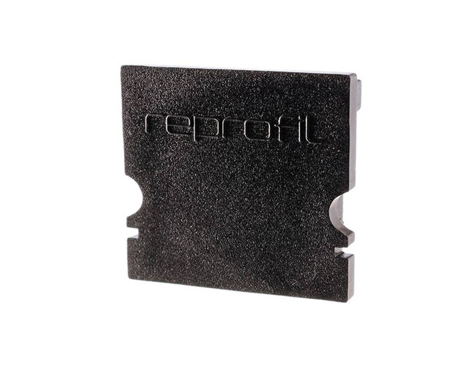 Reprofil Endkappe H-AU-02-15, Schwarz, 21 mm, Hoch