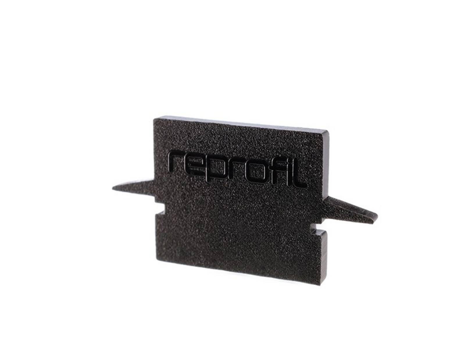 Reprofil Endkappe H-ET-01-08, Schwarz, 23 mm, Hoch