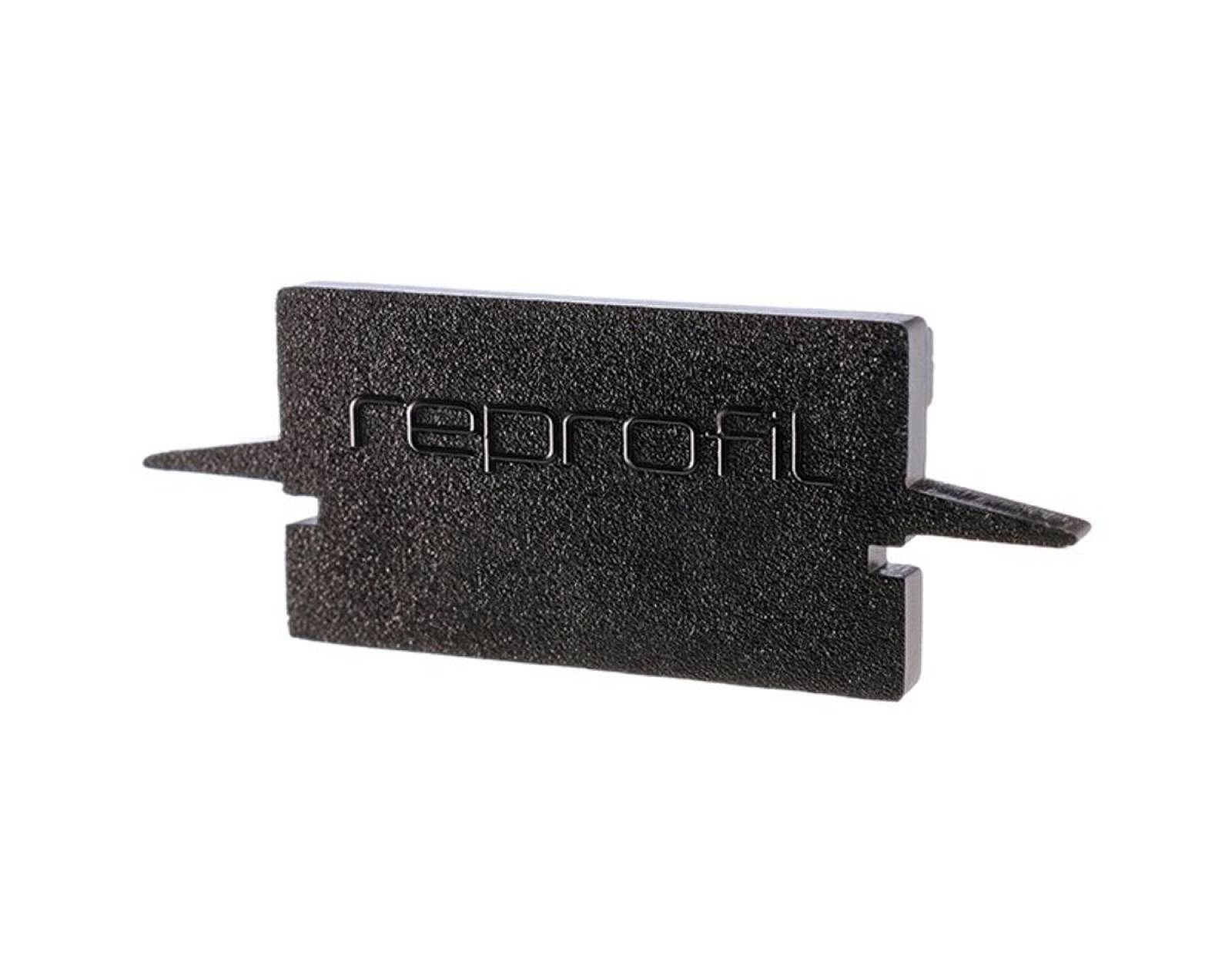 Reprofil Endkappe H-ET-01-15, Schwarz, 30 mm, Hoch