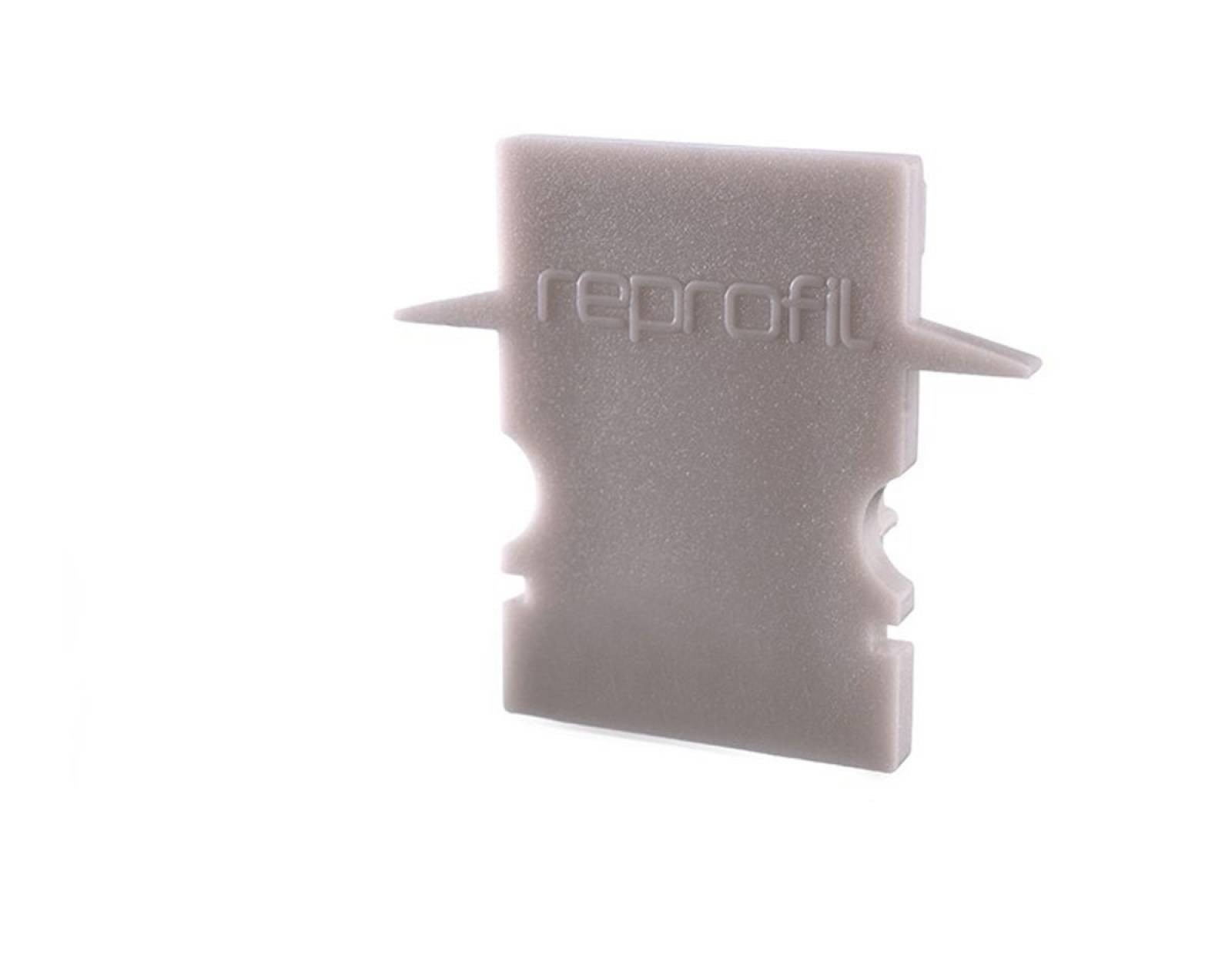 Reprofil Endkappe H-ET-02-08, Grau, 23 mm, Hoch