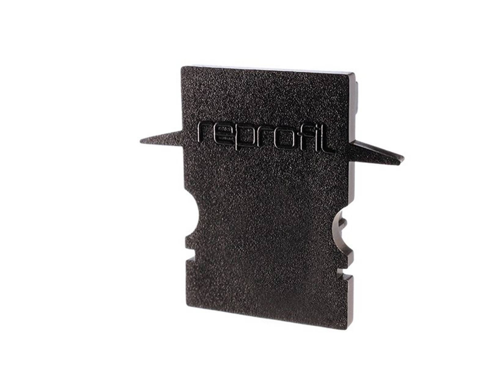 Reprofil Endkappe H-ET-02-08, Schwarz, 23 mm, Hoch