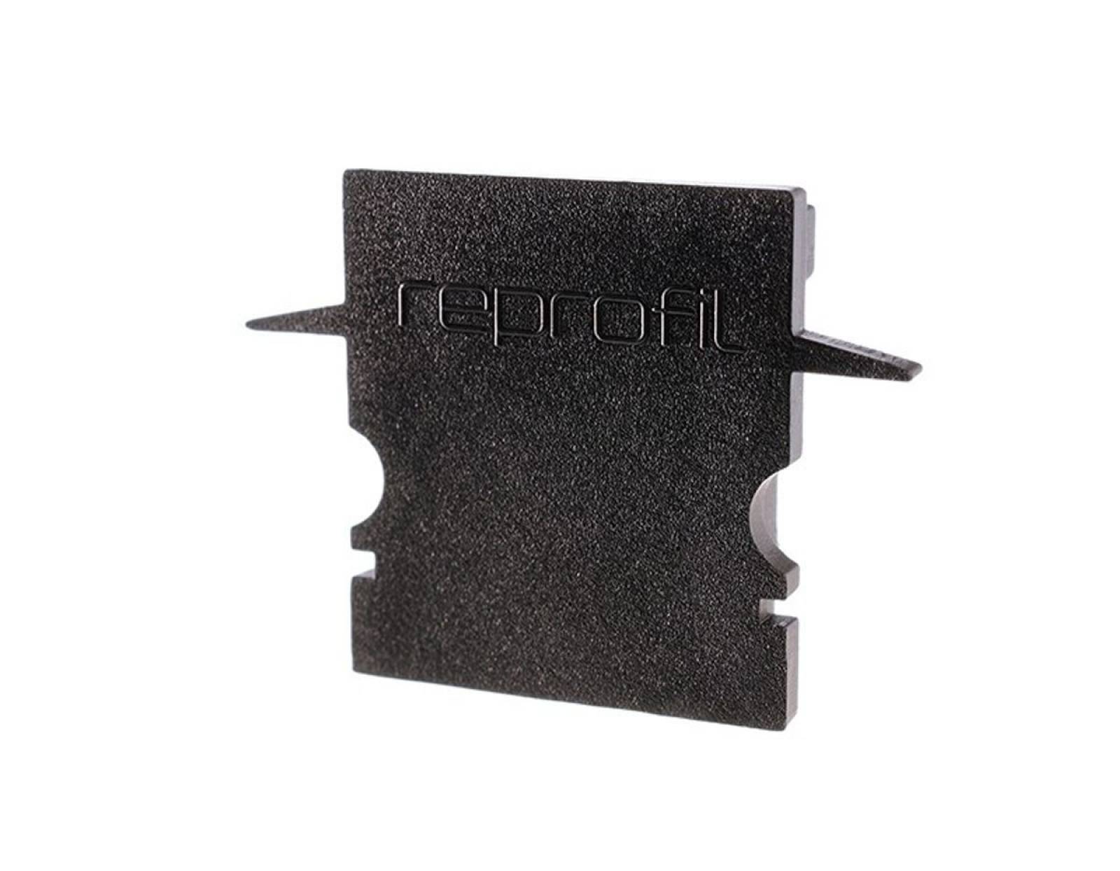 Reprofil Endkappe H-ET-02-12, Schwarz, 27 mm, Hoch