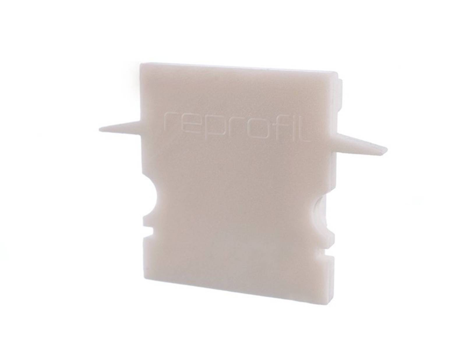 Reprofil Endkappe H-ET-02-12, Wei�, 27 mm, Hoch