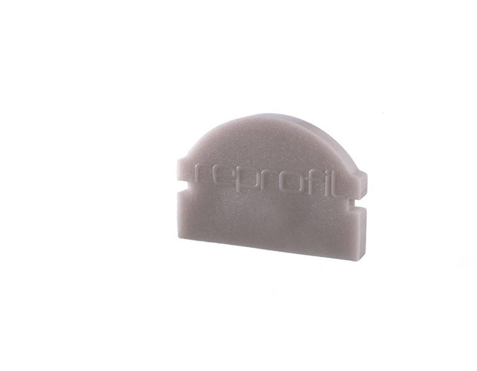 Reprofil Endkappe L-AU-01-10, Grau, 16 mm, Linse