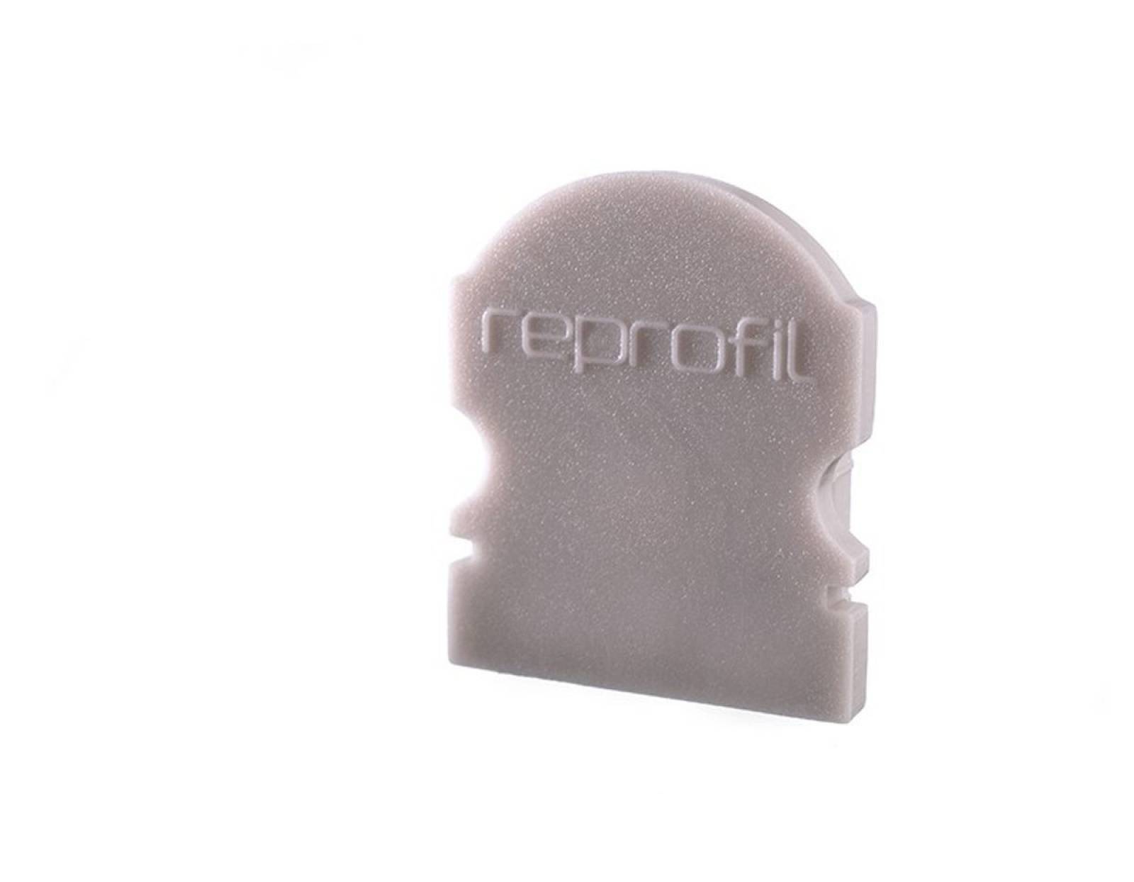 Reprofil Endkappe L-AU-02-10, Grau, 16 mm, Linse