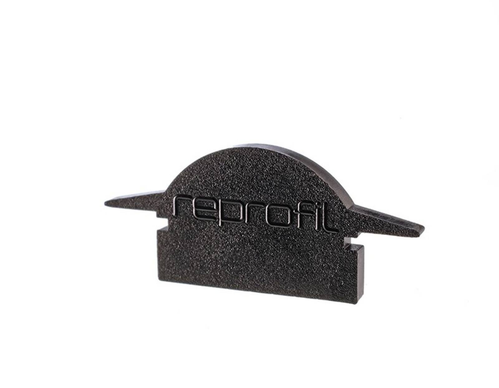 Reprofil Endkappe L-ET-01-10, Schwarz, 25 mm, Linse