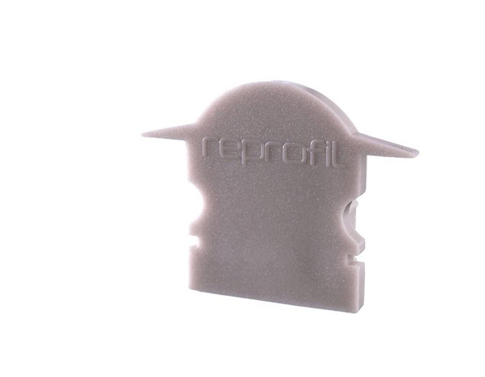 Reprofil Endkappe L-ET-02-10, Grau, 25 mm, Linse
