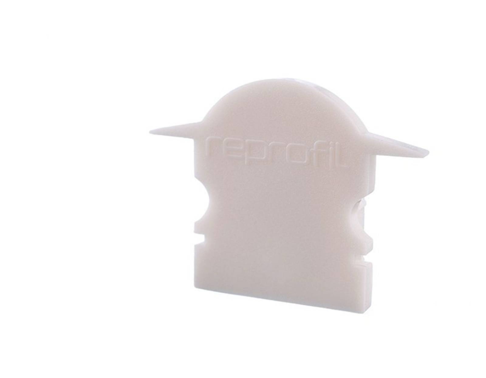 Reprofil Endkappe L-ET-02-10, Wei�, 25 mm, Linse