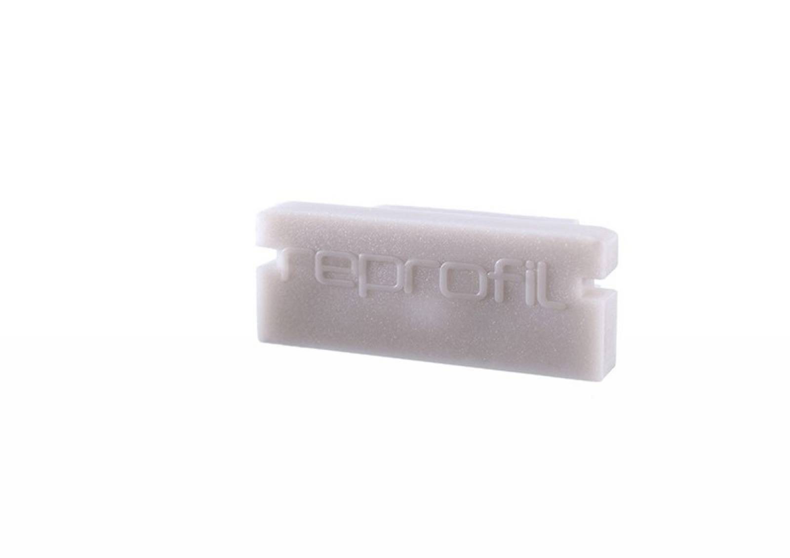 Reprofil Endkappe P-AU-01-12, Grau, 18 mm, Plan