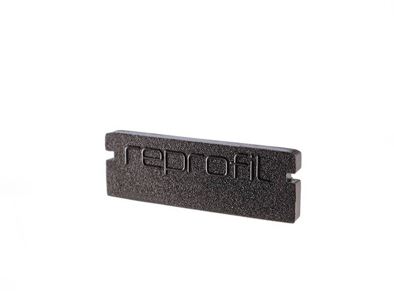 Reprofil Endkappe P-AU-01-15, Schwarz, 21 mm, Plan