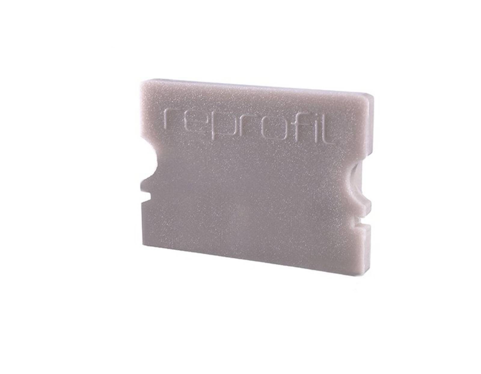 Reprofil Endkappe P-AU-02-15, Grau, 21 mm, Plan