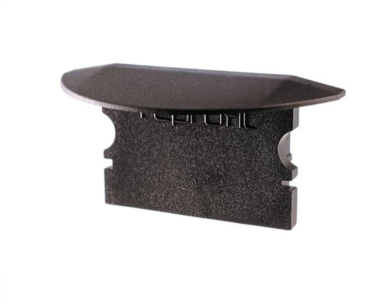 Reprofil Endkappe P-ET-02-15, Schwarz, 30 mm, Plan