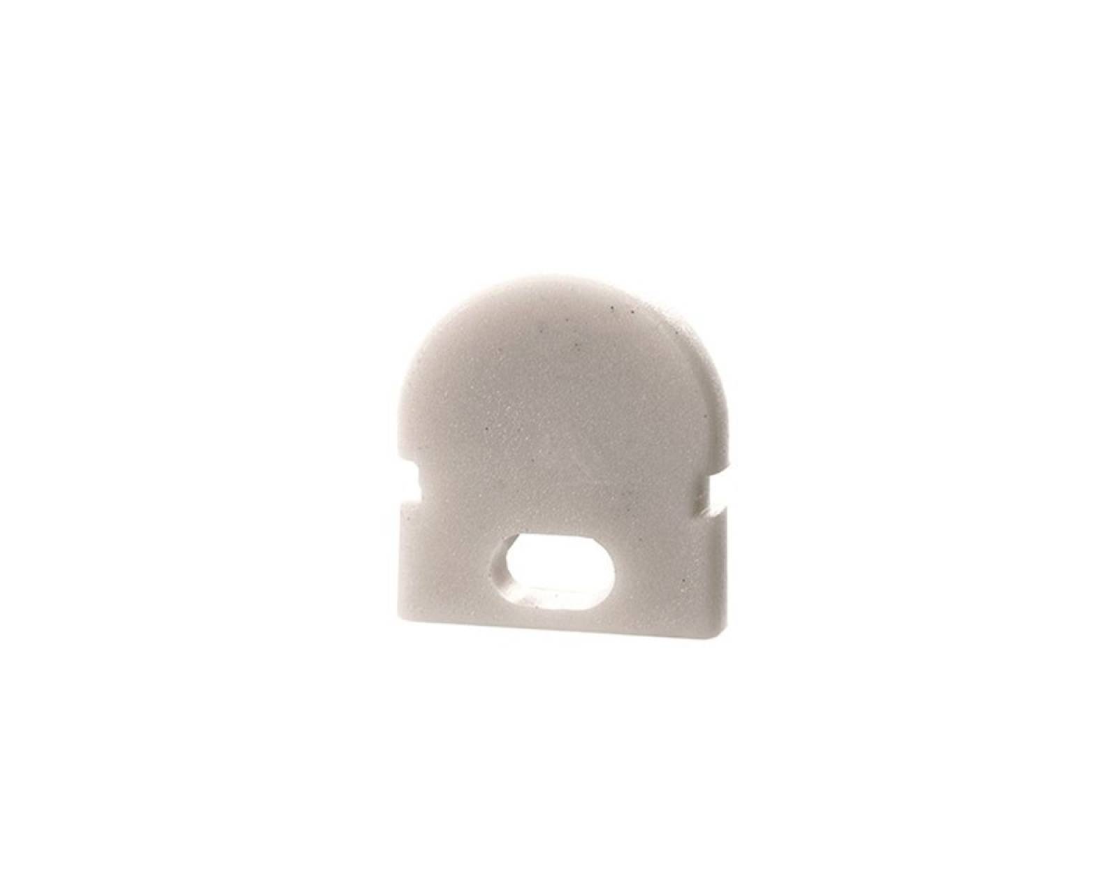 Reprofil Endkappe R-AU-01-05, Wei�, 2 St�ck, Rund