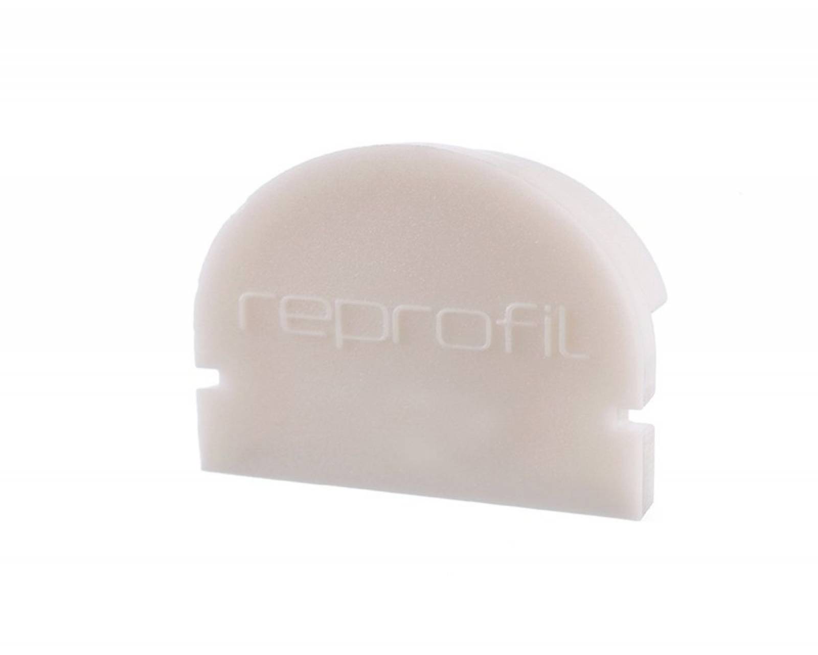 Reprofil Endkappe R-AU-01-15, Wei�, 21 mm, Rund