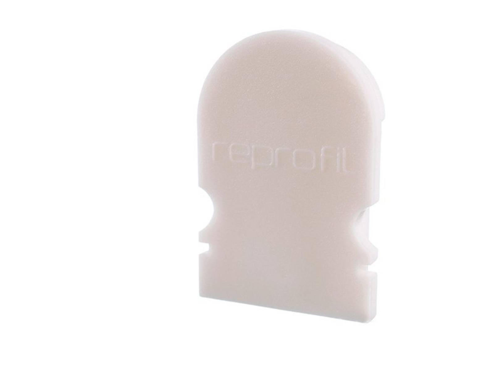 Reprofil Endkappe R-AU-02-10, Wei�, 16 mm, Rund