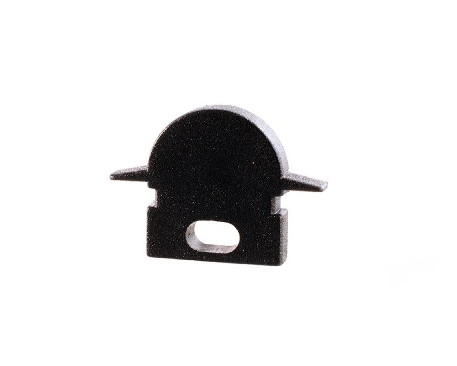 Reprofil Endkappe R-ET-01-05, Schwarz, 2 St�ck, Rund